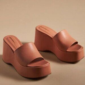 Intentionally Blank Tiba Terracota Platform Slip On Sandals EU 39 / US 8.5-9